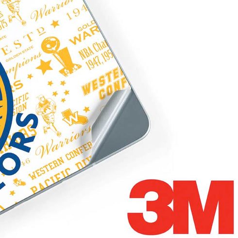 NBA Golden State Warriors Historic Blast Galaxy Book 12in Skin